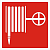 Знак F02 100*100 "Пожарный кран" пленка ФЭС в Кемерове